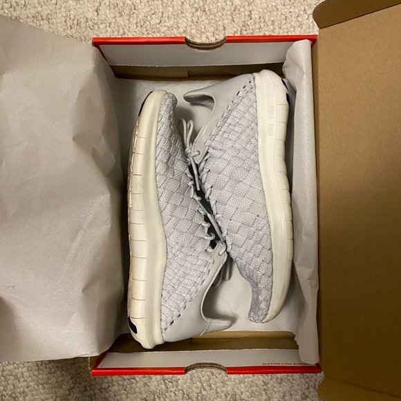 NikeLab Free Inneva Woven Motion MEN SIZE 10.5 – Pure Platinum - Picture 10 of 10